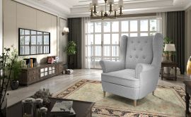 Armchair Tyke-light grey