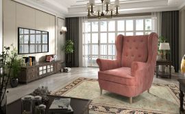 Armchair Tyke-pink