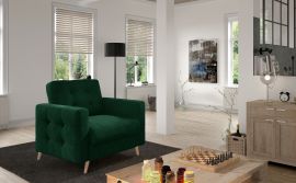 Armchair Rainey-dark green