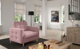 Armchair Rainey-light pink