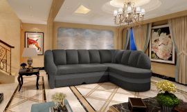 Corner sofa bed Fallon-dark-grey-right