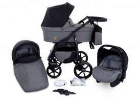 Yhdistelmävaunut 3-in-1 ElmaPram Boston