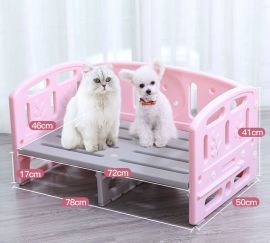 Dog Bed Barkley-pink
