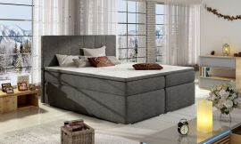 Boxspring bed Nordland 160-180-180x200cm-grey