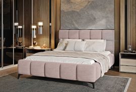Bed Mystery 160-180 with storage box-pink-160x200cm