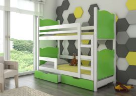 Children bed Esmerelda-green