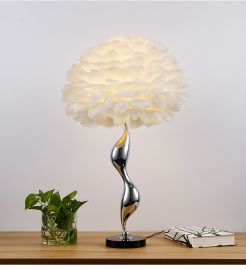 Pöytälamppu Blanche 43x69cm valkoinen