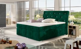 Boxspring bed Harriet -green-160x200cm