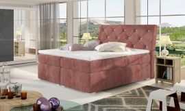 Boxspring bed Harriet -pink-160x200cm