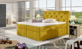Boxspring bed Harriet -yellow-160x200cm