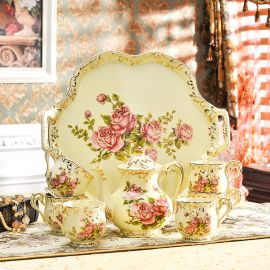 Teeastiasto Caffrey 8 osaa beige