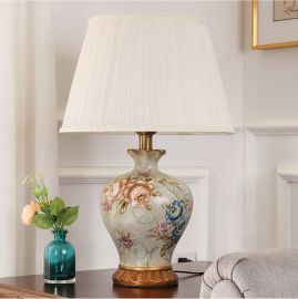 Pöytälamppu Camellia 52x33cm beige