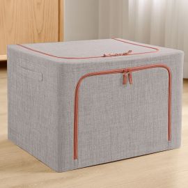 Säilytyslaatikko Capucine 24L-40x30x20cm / 66L-50x40x33cm / 88L-60x40x35cm harmaa