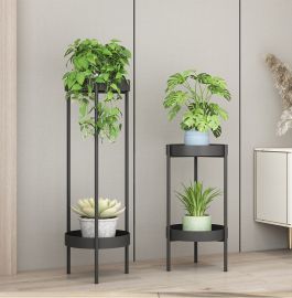 Kukkapöytä kukkateline Coleus 25x50cm / 25x80cm musta