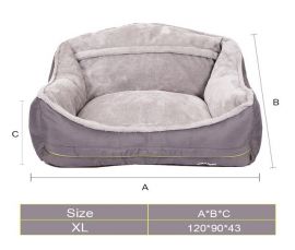 Dog Bed Dixie-XL-120x90x43cm