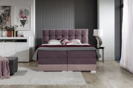 Boxspring bed Hillary -purple-160x200cm