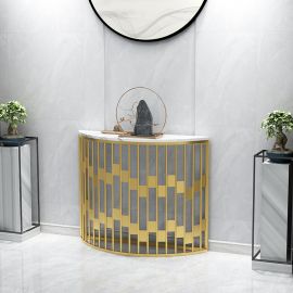 Wall side table Domenica-golden