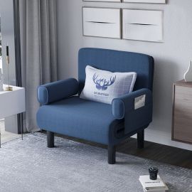Foldable Bed Elton-blue