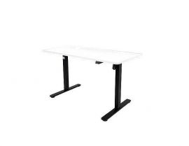Electric table with memory Konrad 160x60cm-white