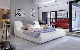 Bed Freya with storage 160-180-white-grey-160x200cm COLOR CHANGE