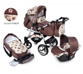 Baby Stroller 3-in-1 GaGaDumi Urbano-U2 Old Forest