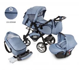 Baby Stroller 3-in-1 GaGaDumi Urbano-U5 Denim