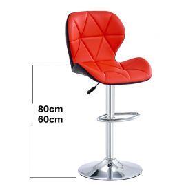 Bar chair Geo-orange