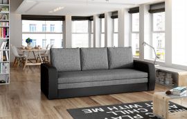 Sofa bed Lilac-black-grey