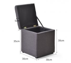 Pouf Lachelle-dark-grey