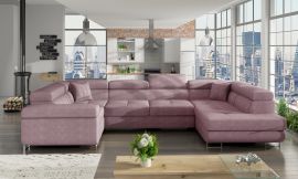Corner sofa bed Inigo-pink-right