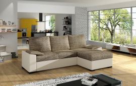 Corner sofa bed Jason-light brown