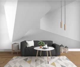 Seinätarra Lumina 2.7x2m / 2.7x3m / 2.7x4m valkoinen-harmaa