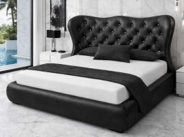 Design Sänky Royale 160x200 Musta