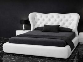 Design Sänky Royale 160x200 Valkoinen