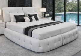 Design Sänky Monte 160x200 Valkoinen