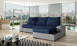 Corner sofa bed Romeo-dark blue-right
