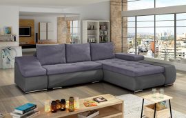 Corner sofa bed Roscoe-purple-right