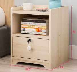 Bedside Table Pesaro-wood