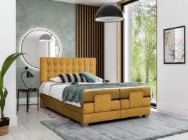 Adjustable Bed Set Balbina 160-180-160x200cm-yellow