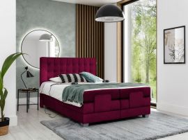 Adjustable Bed Set Balbina 160-180-160x200cm-purple
