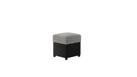 Pouf Dulce-black-grey
