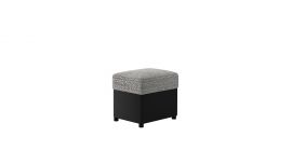 Pouf Esther-black-grey
