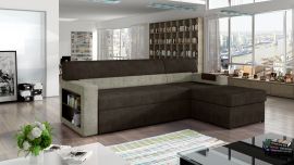 Corner sofa bed Shawnel-beige-brown-right