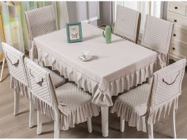 Table Cover + chair covers set Reagan-beige