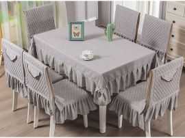Table Cover + chair covers set Reagan-brown