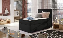 Boxspring bed Forsberg 90x200 cm-black