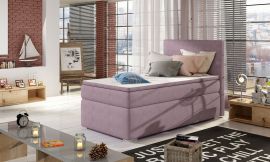 Boxspring bed Forsberg 90x200 cm-purple
