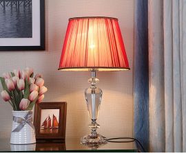 Pöytälamppu Roxane 30x51cm oranssi
