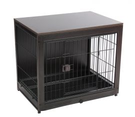 Dog Cage Samson-black