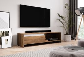 TV stand Cannady-oak-white